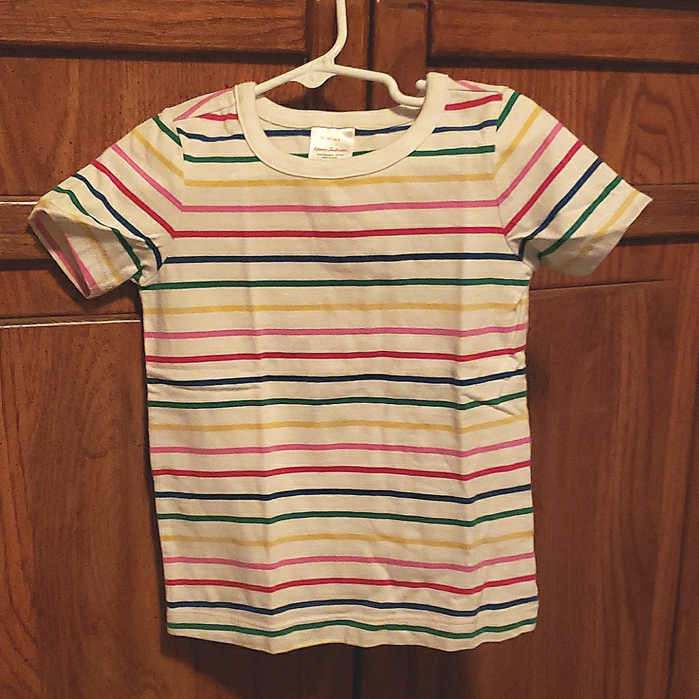 Hanna Andersson bright basics rainbow tee